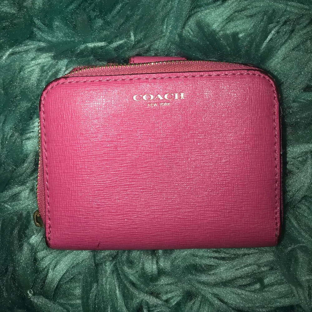 Pink Coach Wallet
